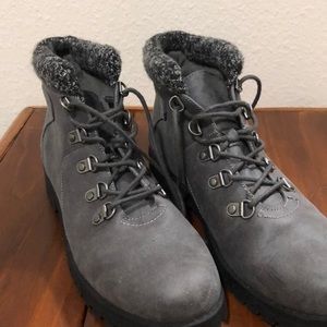 Grey Boots